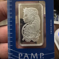 1oz Silver Pamp 