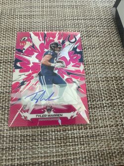 Tyler Warren Topps RC Auto /209 Colts