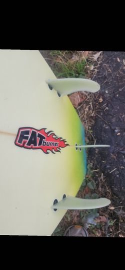 6 Ft 3 Weber Fat Burner Surfboard $150