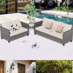 Seven Person Seating Patio Furniture Set Brand New Inside Boxes Brand New Patio Furniture Set 🆕