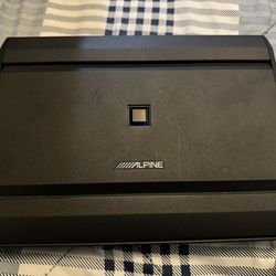 Alpine s-A55v Power Amplifier