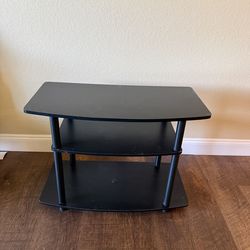 Black tv stand
