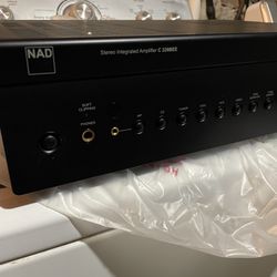 NAD C326BEE Stereo Integrated Amplifier with Remote and instruction manual