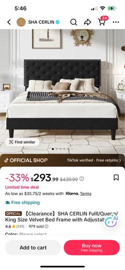 King size bed for sell