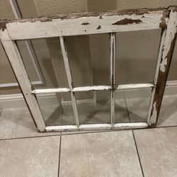 Vintage Window Decor