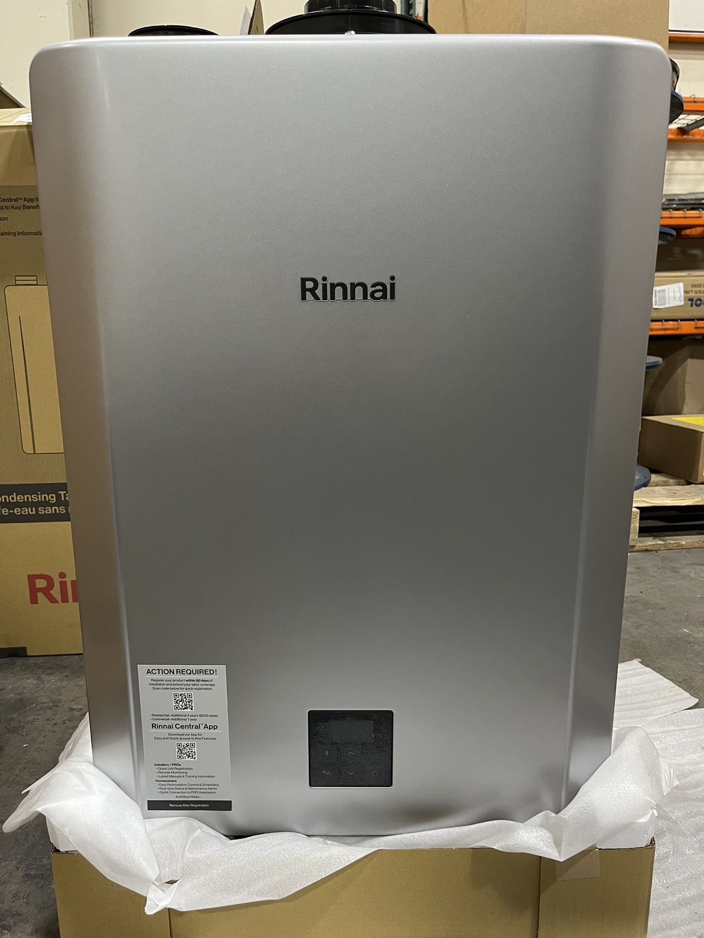 Gas Tankless Rinnai Rx199in Rinnai Sensei Tankless Water Heater 