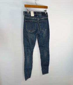 Lucky Brand Womens 6/28R Mid Rise Sweet Boot Jeans Dark Wash NWT $79.50