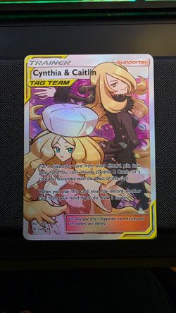 Pokemon Cosmic Eclipse Cynthia & Caitlin