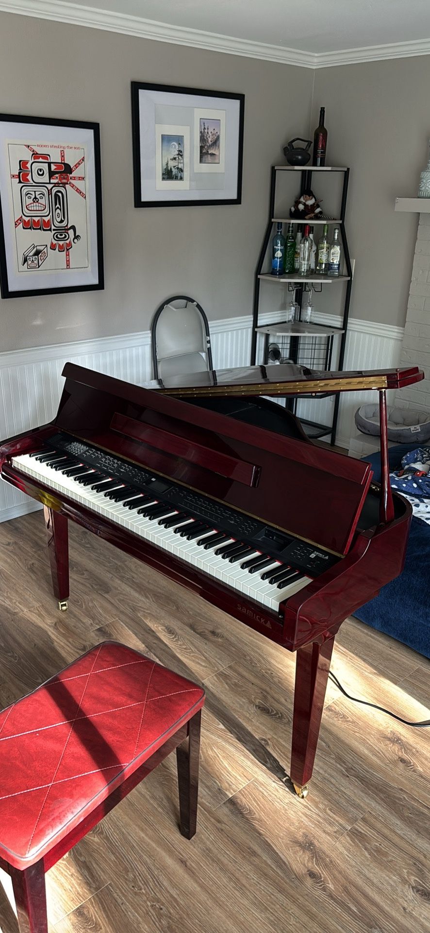 Samick Baby Grand Piano Electric