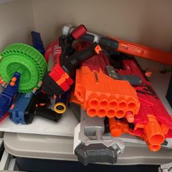 NERF GUN LOT (NOT FREE) 