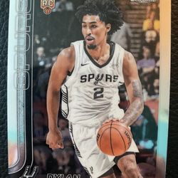 Dylan Harper 2025 Topps Chrome Basketball #252 ROOKIE CARD! SPURS! 