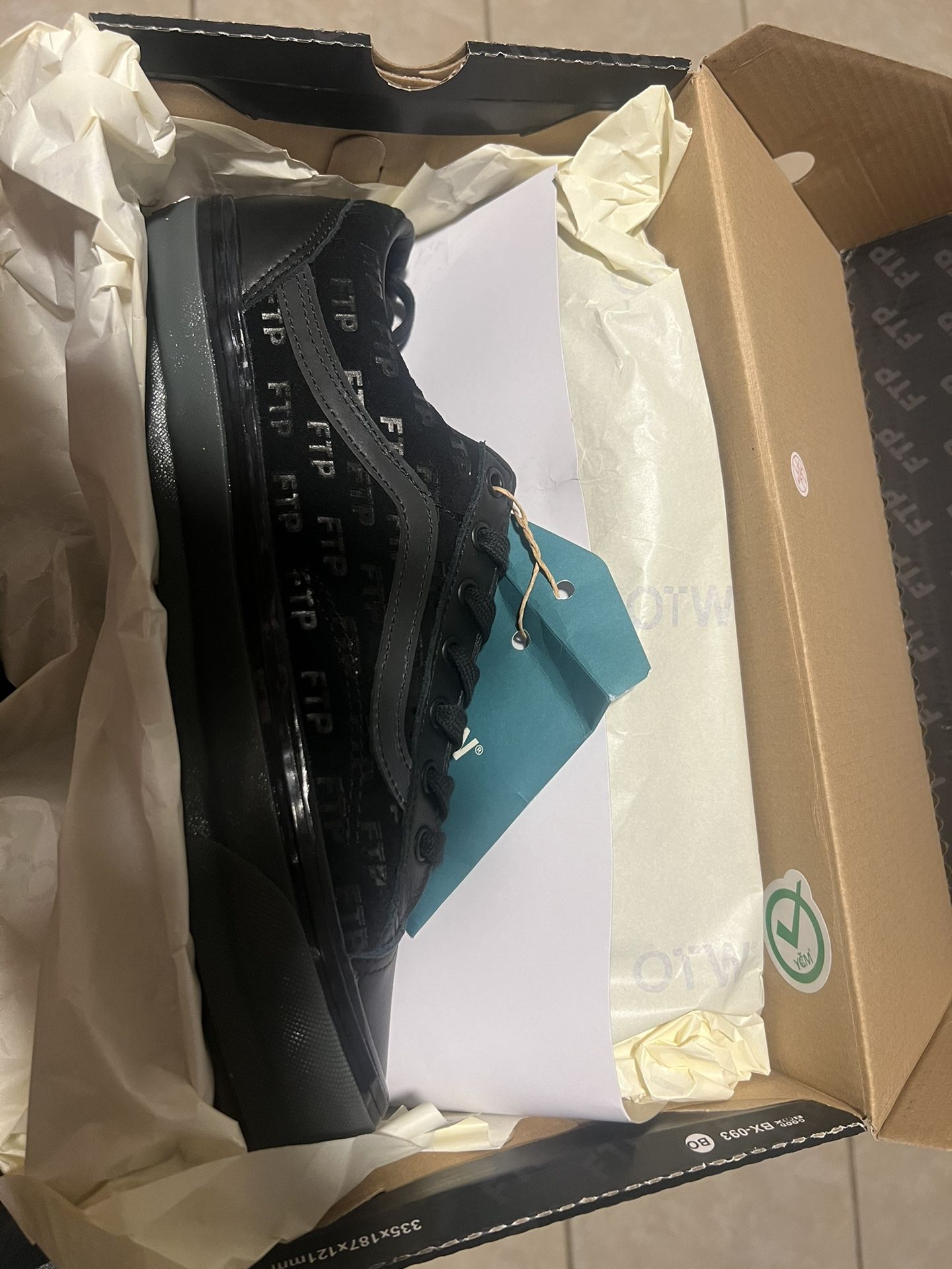FTP X Vans Old Skool Size 11
