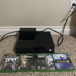 Xbox One 500GB No Controller + Games (Pickup Only)