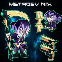 Brawlhalla - Metadev Nix - Exclusive & Rare Skin - All Platforms