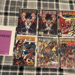 Signed Supreme Lot  