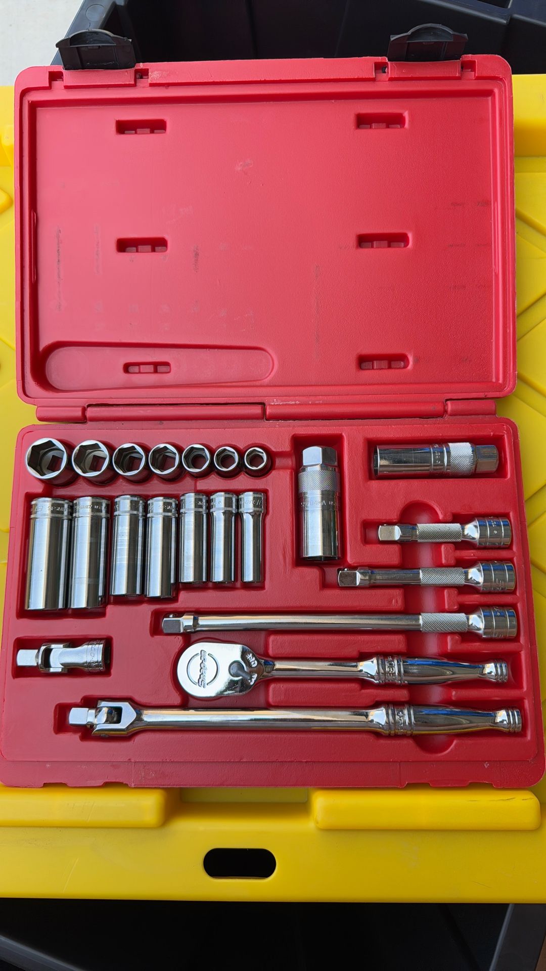 Snap On 22piece 3/8in Metric Socket Set