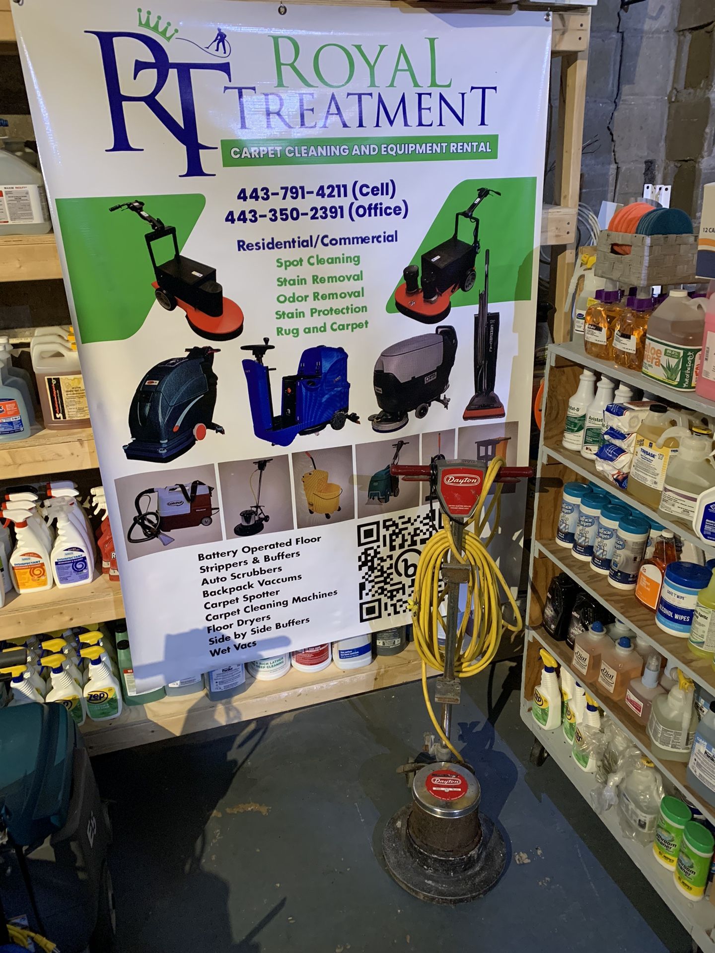 Janitorial Floor Buffer