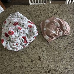 1 Car Seat Cover, 1 Bassinet Sheet