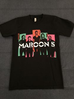 Maroon 5 concert shirt size small