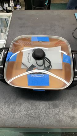 Brentwood Electric Skillet with Glass Lid