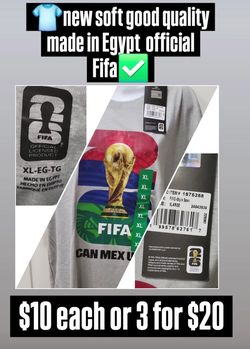 Fifa original shirts $10 or 3 for $20