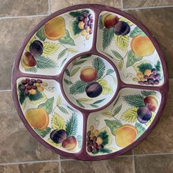Plato Para Frutas Oh Verduras 