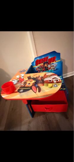 Paw patrol toddler chair/desk