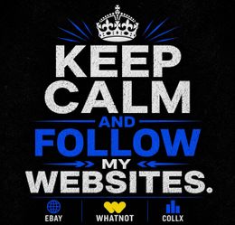 👑 Keep calm and follow my websites!