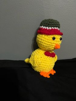 Pato a crochet