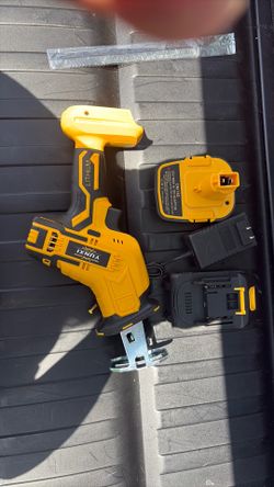 New YUNXI 21V Cordless Reciprocating Saw Kit – Battery, Charger & Blade Included