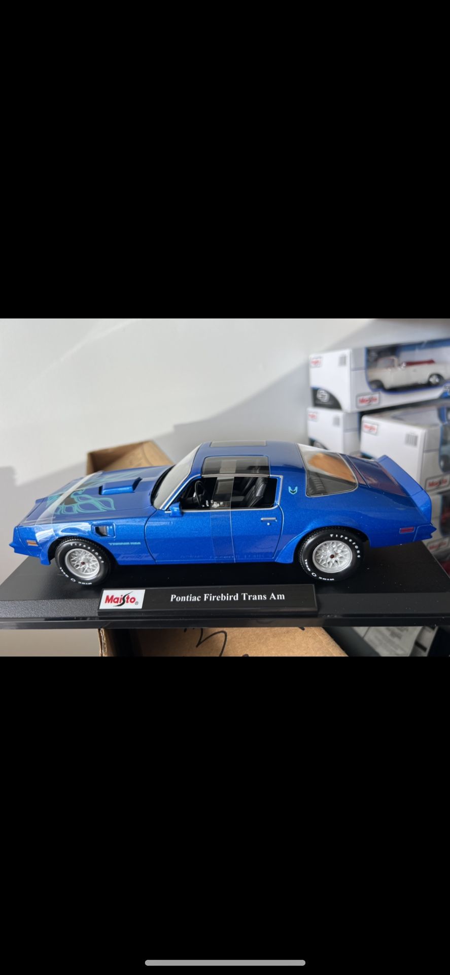 Toy Car Pontiac 1979 Trans Am Toy Car 1/18 New