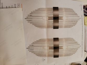 Glam Sconces - New In Box