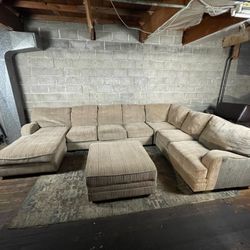 Wrap Around Sectional Couch “WE DELIVER”
