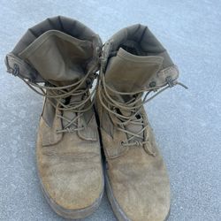 Military Combat Boots - Size 10