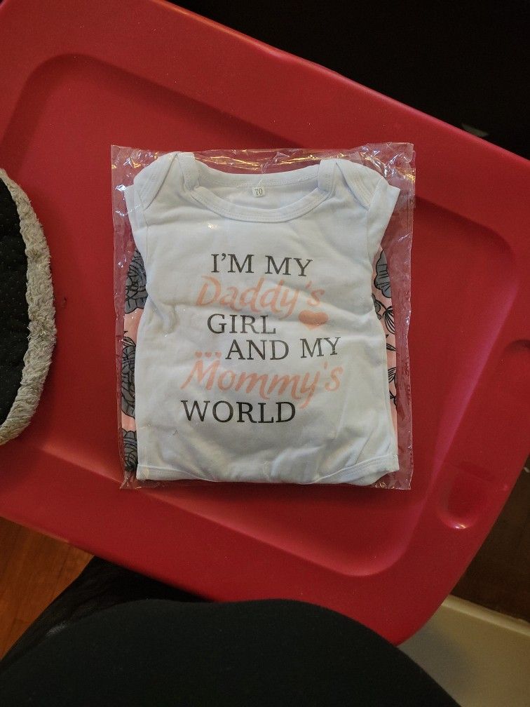 Infant Girl 4 Piece Onsie Outfit