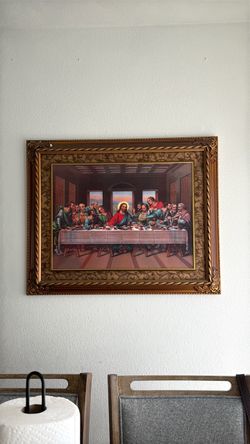The Last Supper Framed Print