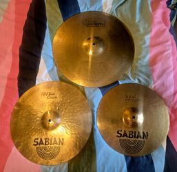 Drum cymbals Sabian HH 14 16 18