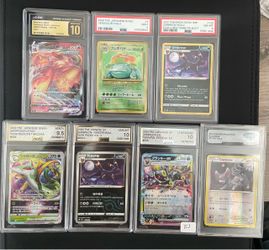 Graded Pokemon Cards PSA, CGC, AGS Slabs