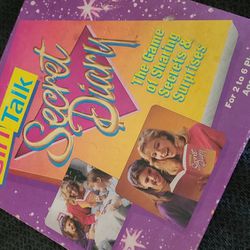 Vintage 1991 Girl Talk Secret Diary Game