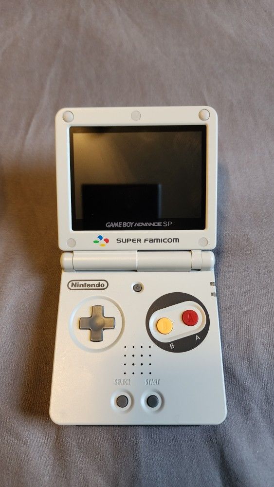 Gameboy Advance Sp With Ips Screen.