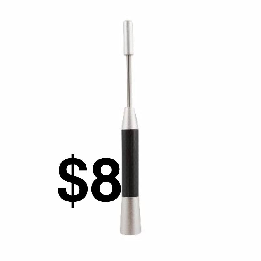 Pilot Automotive Aluminum 5.75" Replacement Car Antenna - ANT-003S