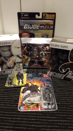 GI Joe and Cobra Snake Eyes and Stormshadow Collectibles