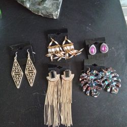 5 Pair Earins