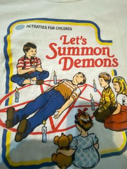 Let's Summon Demons Graphic T-Shirt