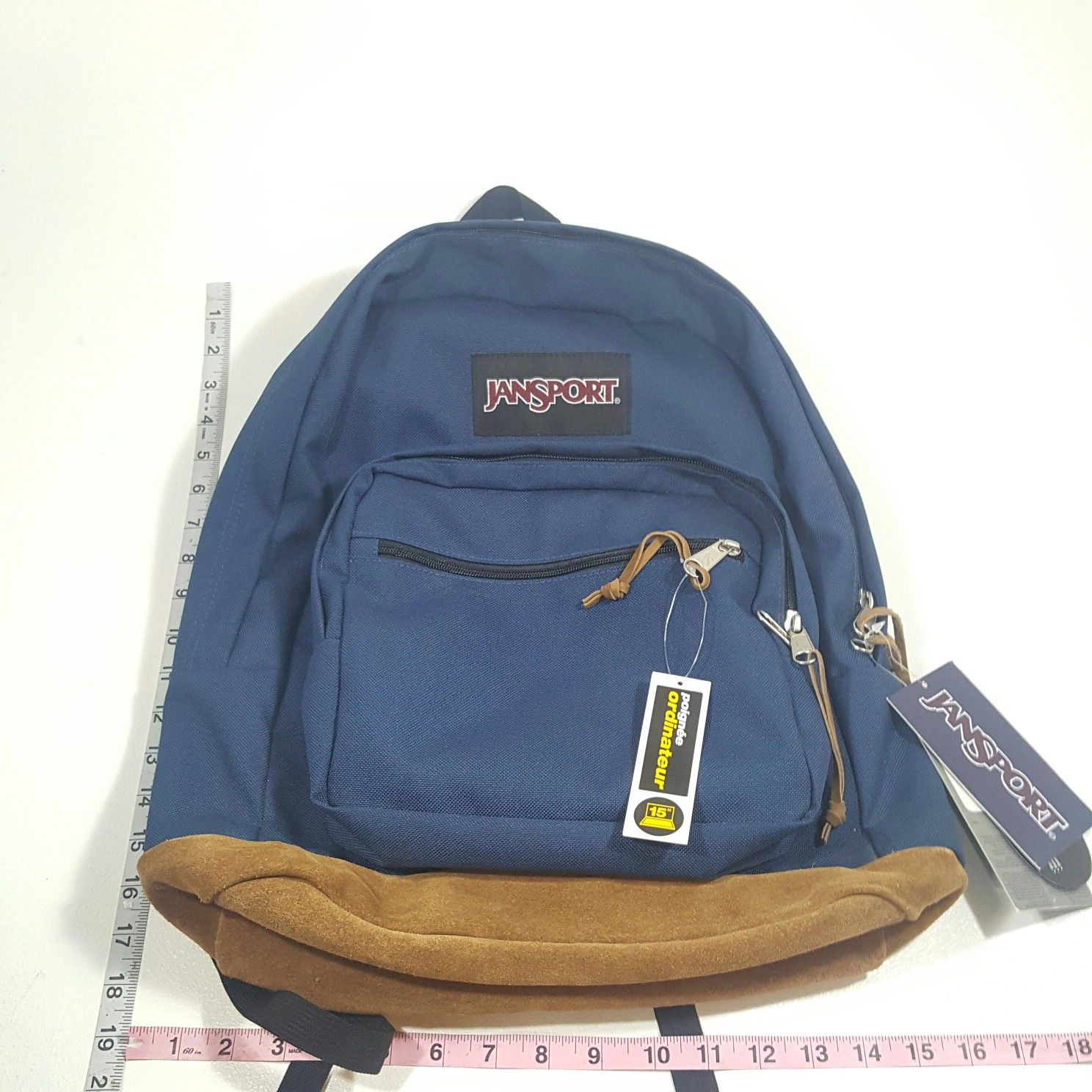 Navy blue Jansport backpack 31L nwt new deal bag classic