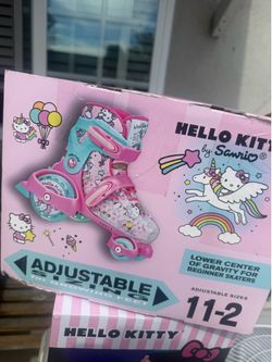 NEW HELLO KITTY BEGINNER ROLLER SKATES