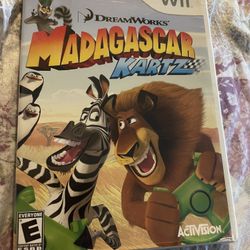 madagascar kartz wii game
