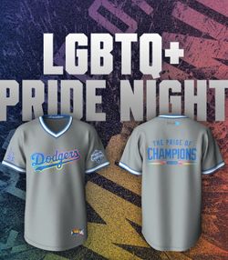 Dodger Pride night shirts