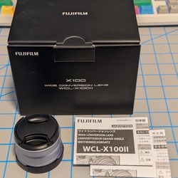 Fujifilm WCL-X100 II Wide Conversion Lens - Like New
