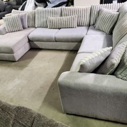Gray Sectional Sofa
